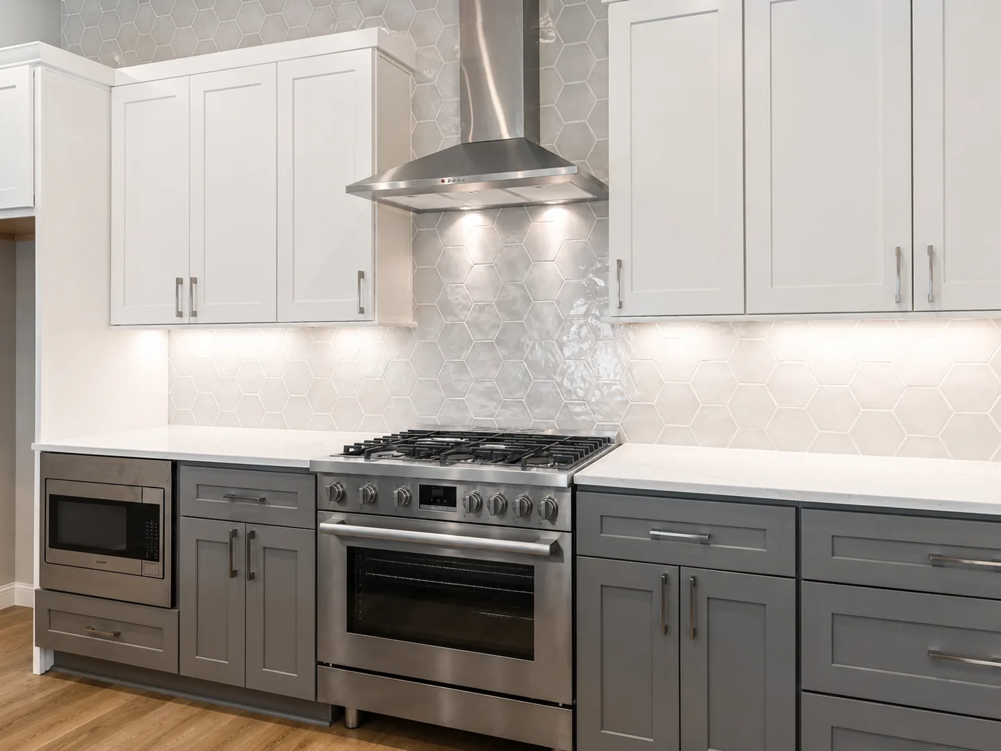 Kitchen — marble hex collection